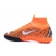 Nike Mercurial Superfly VI Elite TF Football Boot - Safari Orange Black