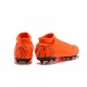 Nike Mercurial Superfly 6 Elite AG-Pro Soccer Cleats Orange Black