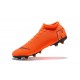 Nike Mercurial Superfly 6 Elite AG-Pro Soccer Cleats Orange Black