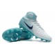 Nike Magista Obra II FG Men Soccer Boots White Blue Black