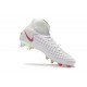 Nike Magista Obra II FG Men Soccer Boots White Grey Red