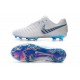 New Nike Tiempo Legend VII FG Kangaroo Boots - White Blue