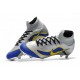 Nike Mercurial Superfly 6 Elite FG Soccer Cleats Silver Blue