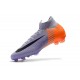 Nike Mercurial Superfly 6 Elite FG Soccer Cleats Purple Orange