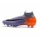 Nike Mercurial Superfly 6 Elite FG Soccer Cleats Purple Orange