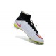 Nike Mercurial Superfly IV FG Mens Football Shoes White Rose