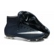 Nike Mercurial Superfly IV FG Mens Football Shoes Deep Blue White