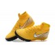 Neymar Nike Mercurial Superfly VI Elite TF Boot - Yellow White