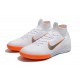 Nike Mercurial SuperflyX VI Elite IC Indoor Futsal - White Orange