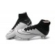 Nike Mercurial Superfly FG New Men Football Cleats Leather White Black