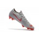 Nike Mercurial Vapor 12 Elite FG Man Boots - Gray Red