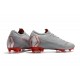 Nike Mercurial Vapor 12 Elite FG Man Boots - Gray Red