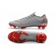 Nike Mercurial Vapor 12 Elite FG Man Boots - Gray Red