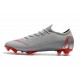 Nike Mercurial Vapor 12 Elite FG Man Boots - Gray Red