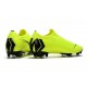 Nike Mercurial Vapor 12 Elite FG Man Boots - Volt Black