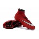 Nike Mercurial Superfly FG New Men Football Cleats Red Black White