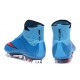 Nike Mercurial Superfly FG New Men Football Cleats Blue Red