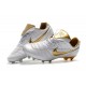 Nike Tiempo Legend 7 R10 Elite FG New Soccer Cleats - White Golden