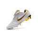 Nike Tiempo Legend 7 R10 Elite FG New Soccer Cleats - White Golden