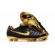 Nike Tiempo Legend 7 R10 Elite FG New Soccer Cleats - Black Golden