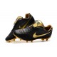 Nike Tiempo Legend 7 R10 Elite FG New Soccer Cleats - Black Golden
