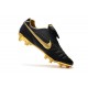 Nike Tiempo Legend 7 R10 Elite FG New Soccer Cleats - Black Golden