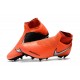 Nike Phantom Vision Elite DF FG Soccer Boots - Orange Silver Black