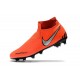 Nike Phantom Vision Elite DF FG Soccer Boots - Orange Silver Black