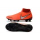 Nike Phantom Vision Elite DF FG Soccer Boots - Orange Silver Black