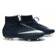 Nike Mercurial Superfly IV FG Mens Football Shoes Deep Blue White