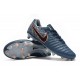 Nike Tiempo Legend 7 Elite FG New Soccer Cleats - Cyan Black