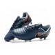 Nike Tiempo Legend 7 Elite FG New Soccer Cleats - Cyan Black