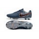 Nike Tiempo Legend 7 Elite FG New Soccer Cleats - Cyan Black