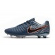 Nike Tiempo Legend 7 Elite FG New Soccer Cleats - Cyan Black