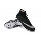 Nike Mercurial Superfly FG New Men Football Cleats Black Silver