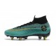 Ronaldo Nike Mercurial Superfly VI CR7 Elite SG-Pro AC Boots - Blue
