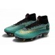 Ronaldo Nike Mercurial Superfly VI CR7 Elite SG-Pro AC Boots - Blue