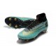 Ronaldo Nike Mercurial Superfly VI CR7 Elite SG-Pro AC Boots - Blue