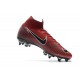 Nike Mercurial Superfly VI Elite SG-Pro AC Boots - Red Black
