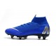 Nike Mercurial Superfly VI Elite SG-Pro AC Boots - Blue Silver