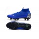 Nike Mercurial Superfly VI Elite SG-Pro AC Boots - Blue Silver