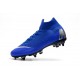 Nike Mercurial Superfly VI Elite SG-Pro AC Boots - Blue Silver