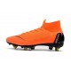 Nike Mercurial Superfly VI Elite SG-Pro AC Boots - Orange Black