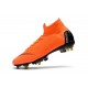 Nike Mercurial Superfly VI Elite SG-Pro AC Boots - Orange Black