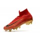 Cristiano Ronaldo Nike Mercurial Superfly VI Elite SG-Pro AC Boots Red