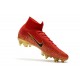 Cristiano Ronaldo Nike Mercurial Superfly VI Elite SG-Pro AC Boots Red