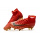 Cristiano Ronaldo Nike Mercurial Superfly VI Elite SG-Pro AC Boots Red