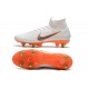 Nike Mercurial Superfly VI Elite SG-Pro AC Boots - White Orange