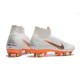 Nike Mercurial Superfly VI Elite SG-Pro AC Boots - White Orange