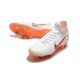 Nike Mercurial Superfly VI Elite SG-Pro AC Boots - White Orange